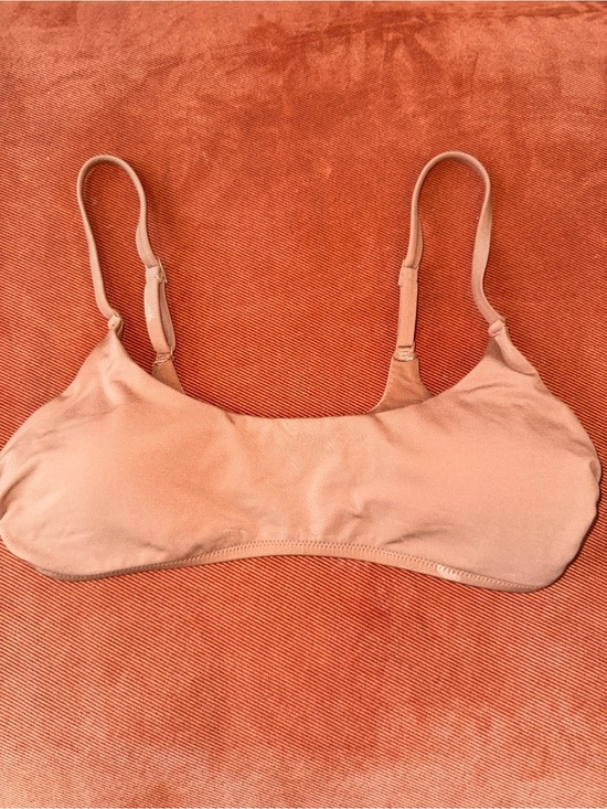 aerie Other - Aerie (XS) Tan 'Real Me Swim' Scoop Neck Padded Bikini Top